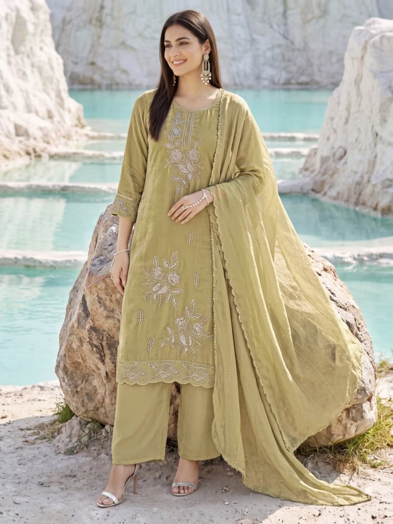 Gulnaaz Vol 1 By Ossm Viscose Kurti With Bottom Dupatta 